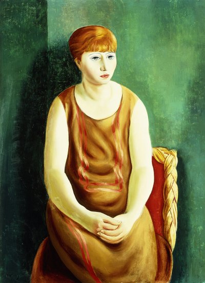 Mujer sentada; Femme Assise de Moise Kisling