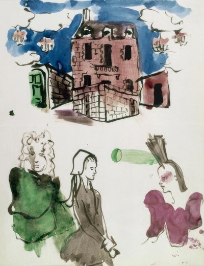 Diseño de escenografía y figurines de Molière