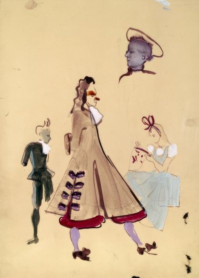 Figurines de Molière