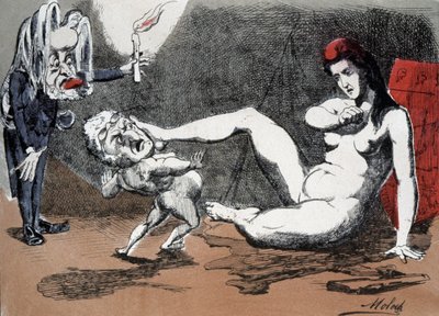 Thiers y Marianne de Moloch (1849 1909)
