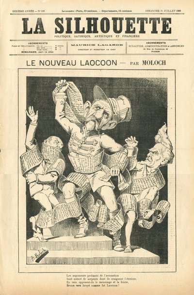 Portada de “”La silueta”” de Moloch