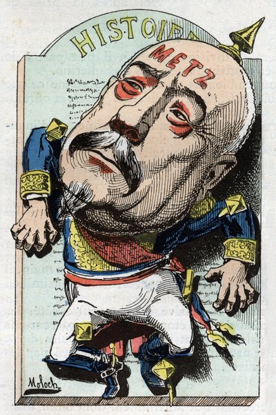 Retrato de François Achille Bazaine (François-Achille) de Moloch