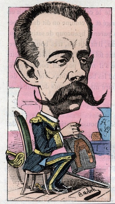 Retrato de Amadeo I de Saboya de Moloch