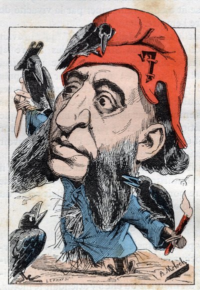 Retrato de Jules Ferry (1832-1893), político francés de Moloch