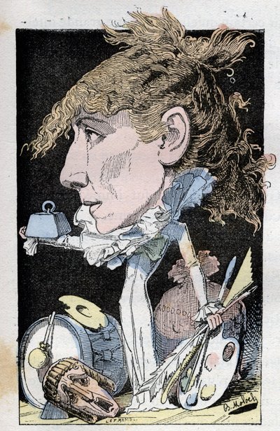 Retrato de la comediante Henriette Rosine Bernard, conocida como Sarah Bernhardt (1844-1923) de Moloch