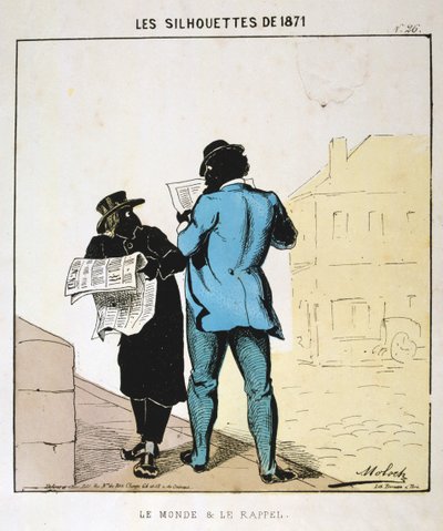 Le Monde et le Rappel, 1871 de Moloch