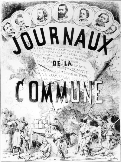 Periódicos de la Comuna en París, 1870-71 de Moloch