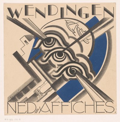Diseño de portada para: Giros, 1931 de Mommie Schwarz