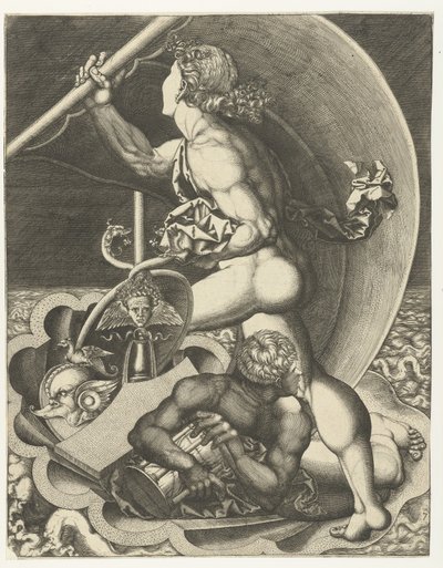 Alegoría del tiempo y la fortuna de Monogrammist AC