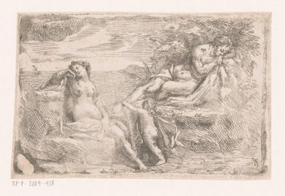 escenas mitologicas de Monogrammist AF (etser)