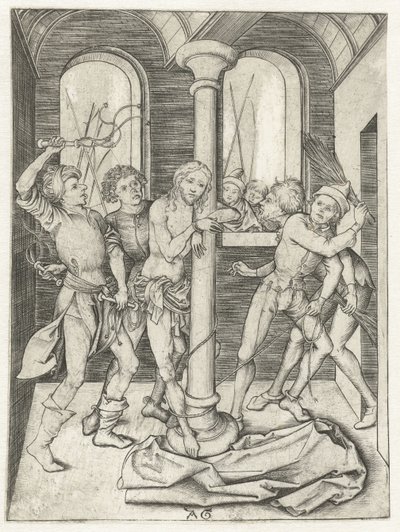 Azote de Cristo Historia de pasión (título de la serie) de Monogrammist AG