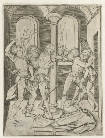Azote de Cristo Historia de pasión (título de la serie) de Monogrammist AG