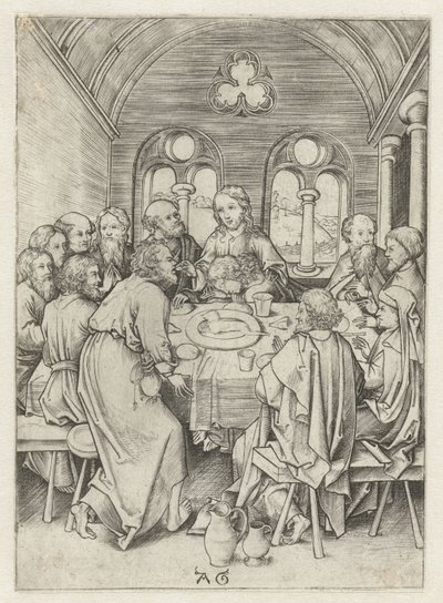 Última cena Historia de pasión (título de la serie) de Monogrammist AG