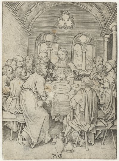 Última cena Historia de pasión (título de la serie) de Monogrammist AG