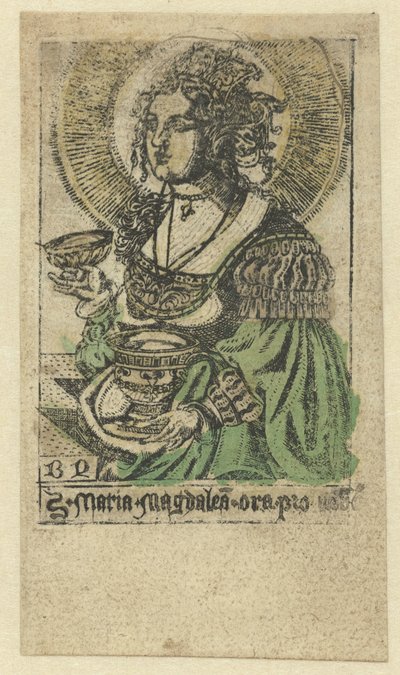 Maria Magdalena
S. Maria Magdalen ora pro nobis (title on object) de Monogrammist BD (graveur)
