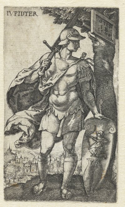 Júpiter
Ivpidter (título en el objeto)
Dioses sentados en los siete planetas (título de la serie) de Monogrammist IB