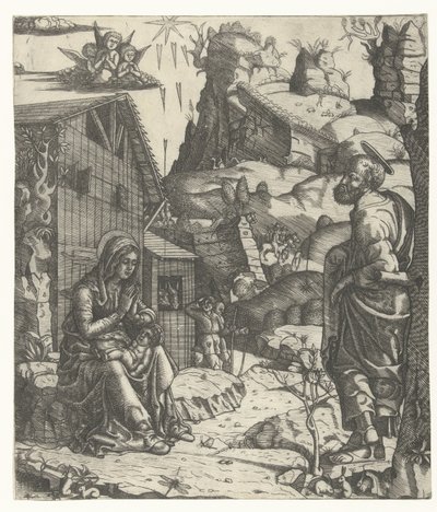 Nacimiento de Cristo de Monogrammist IICA