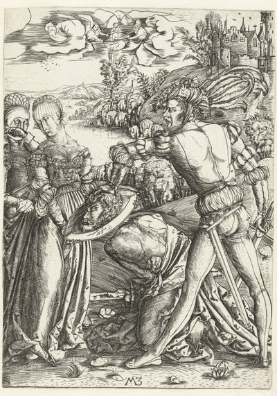 Decapitación de Juan el Bautista de Monogrammist MZ