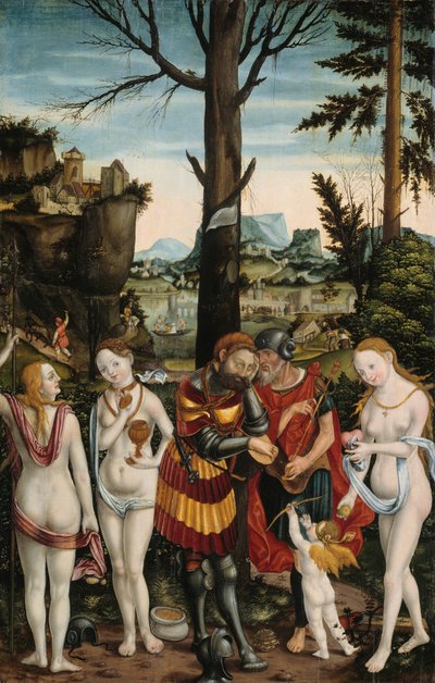 El sueño de París, 1536 de Monogrammist PG