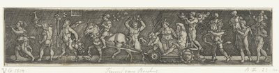 Triomf van Bacchus de Monogrammist VG