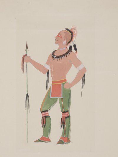 Osage, c.1934 de Monroe Tsatoke