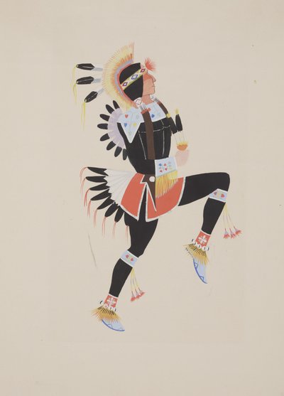 Panel #1, c.1934 de Monroe Tsatoke