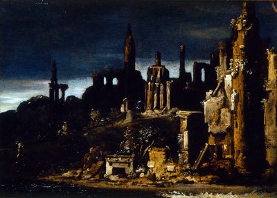 Ciudad en ruinas de Monsu Desiderio