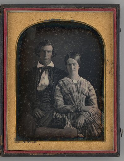 Retrato sin título de un hombre y una mujer de Montgomery Simons