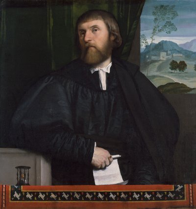 Retrato de un Hombre de Moretto da Brescia