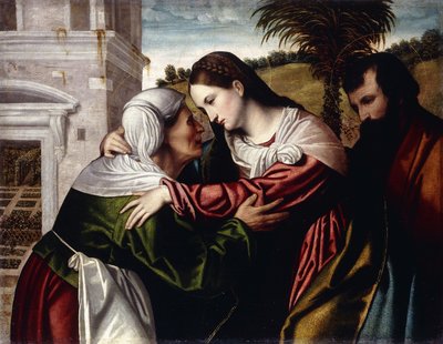La Visitación de Moretto da Brescia