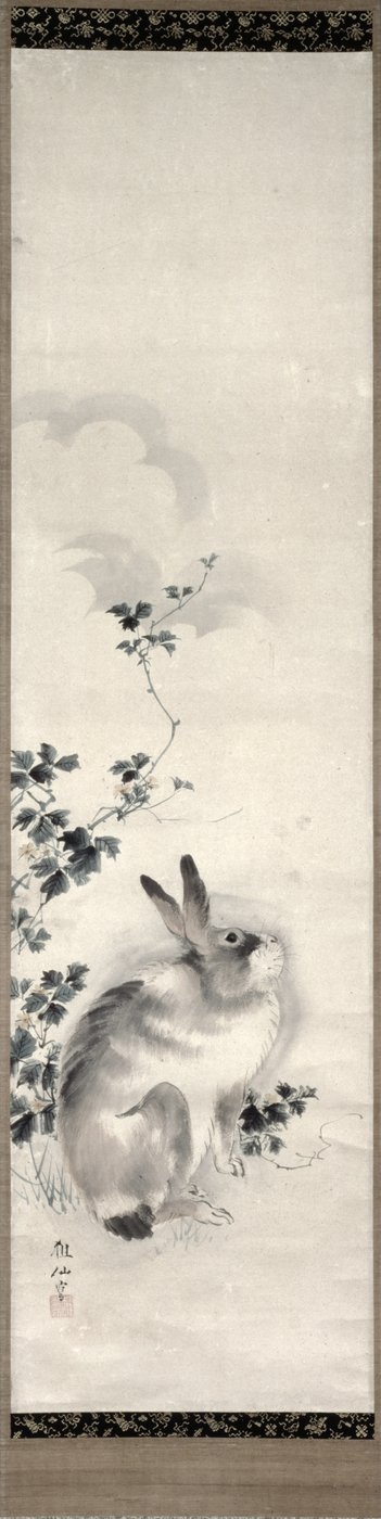 Liebre, c.1800 de Mori Sosen