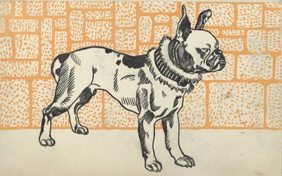 Pitbull Terrier, 1912 de Moritz Jung