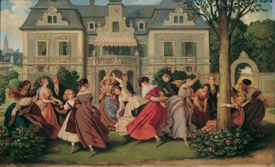 Juego de fiesta de Moritz Ludwig von Schwind
