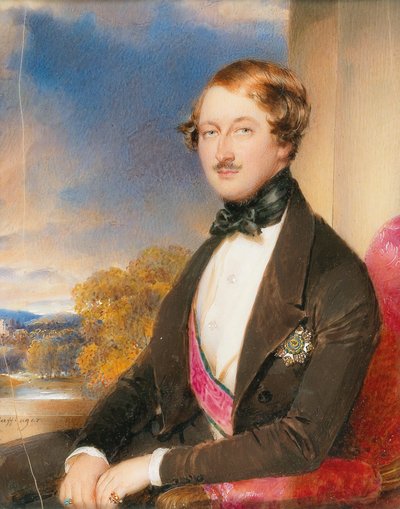 Retrato del Conde Anton Karl Palffy von Erdöd 1793-1879 de Moritz Michael Daffinger