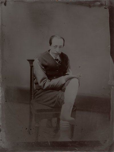 Retrato de John La Farge de Moritz Statfeld