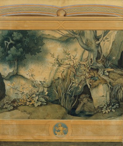 La bella Melusina: I. Fontes Melusinae de Moritz Ludwig von Schwind