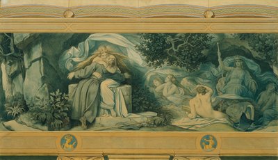 La bella Melusine: X. Encontrar de nuevo de Moritz Ludwig von Schwind