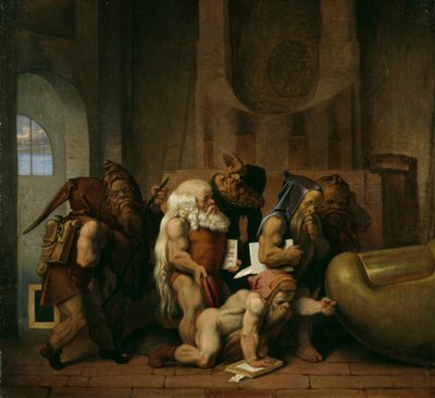 Gnomos en Baviera de Moritz Ludwig von Schwind