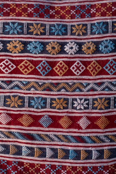 Alfombra (detalle) de Moroccan School