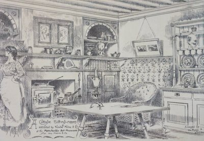 Diseño para una casita de obrero de Morris & Company