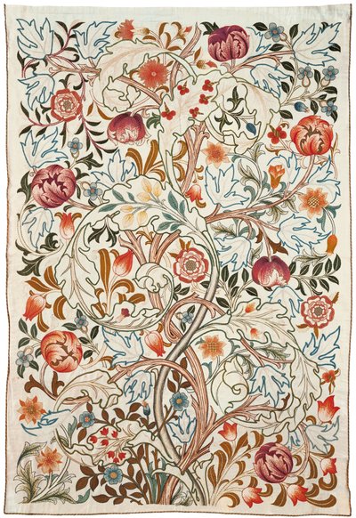 Portière de acanto de Morris and Company