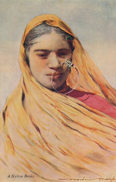Una novia nativa, c.1920s de Mortimer L Menpes