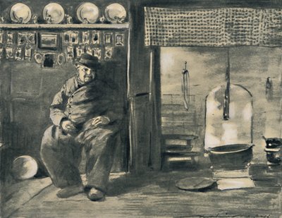 Un interior provincial, 1903 de Mortimer L Menpes