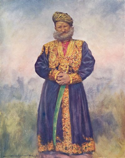 Un Rajput de Rajgarh, 1903 de Mortimer L Menpes