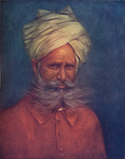 Un sirviente de la India Central, 1903 de Mortimer L Menpes