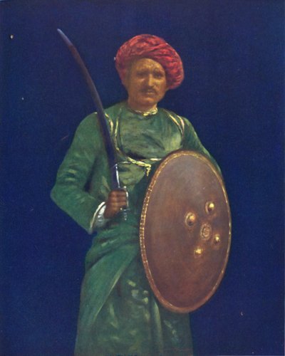 Un Retenedor de Rajgarh, 1903 de Mortimer L Menpes
