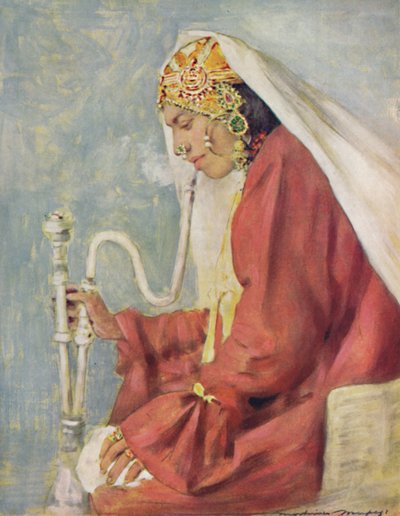 Una chica cantante, 1903 de Mortimer L Menpes