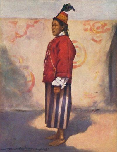 Un Soldado del Maharajá de Sikkim, 1903 de Mortimer L Menpes