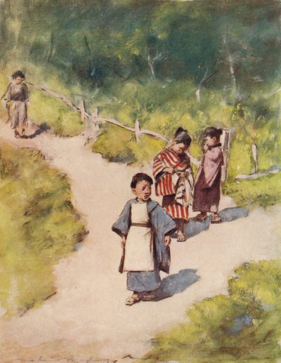 Un paseo soleado de Mortimer L Menpes