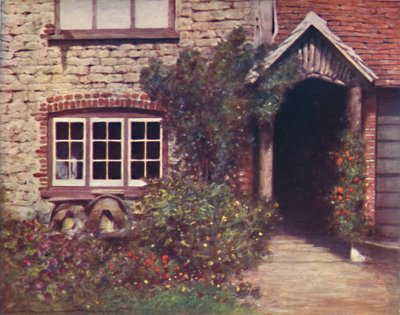 Un porche en Surrey, 1903 de Mortimer L Menpes